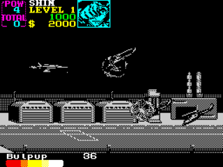 UN Squadron screenshot 2 for ZX Spectrum